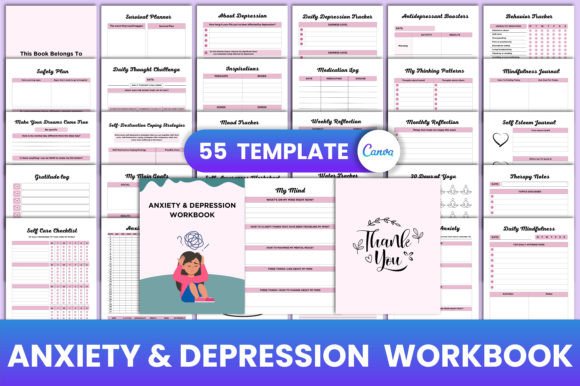 Anxiety Depression Workbook Canva: A Strategic Tool for Mental Health and Personal Growth