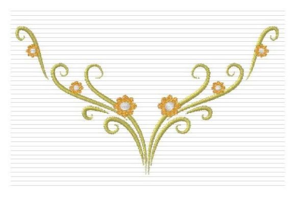Border Embroidery Corner: A Detailed Exploration of Decorative Fabric Design