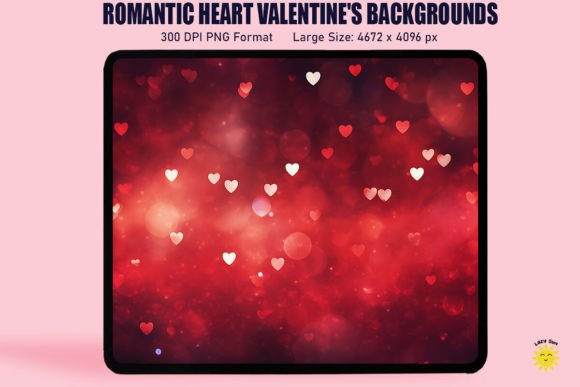 Explore the Beauty of Romantic Heart Valentine's Backgrounds for Creative Projects