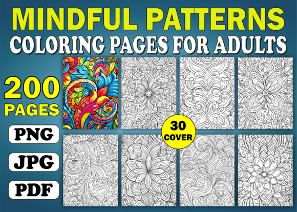 Mindful Pattern Coloring Pages for Adults: A Practical Tool for Creativity and Calm