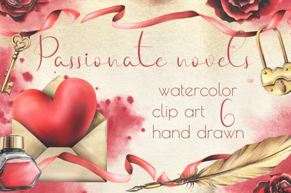 Passionate Clip Art Valentine’s Day: A Versatile Collection for Creative Projects