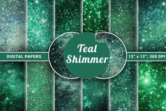 Teal Glitter Papers: A Deep Dive into Aquatic Sparkle for Creative Projects