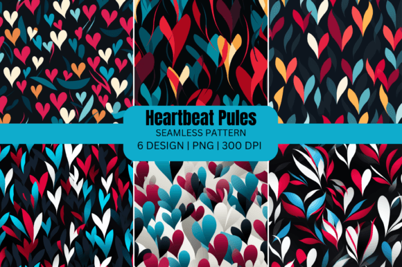 Valentine Heartbeat Pules Seamless: A Versatile Digital Pattern for Creative Projects